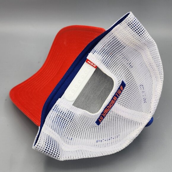 CCM Offseason Trucker Hat Snapback Unisex Mesh Blue Red Vintage Adjustable - Picture 9 of 9